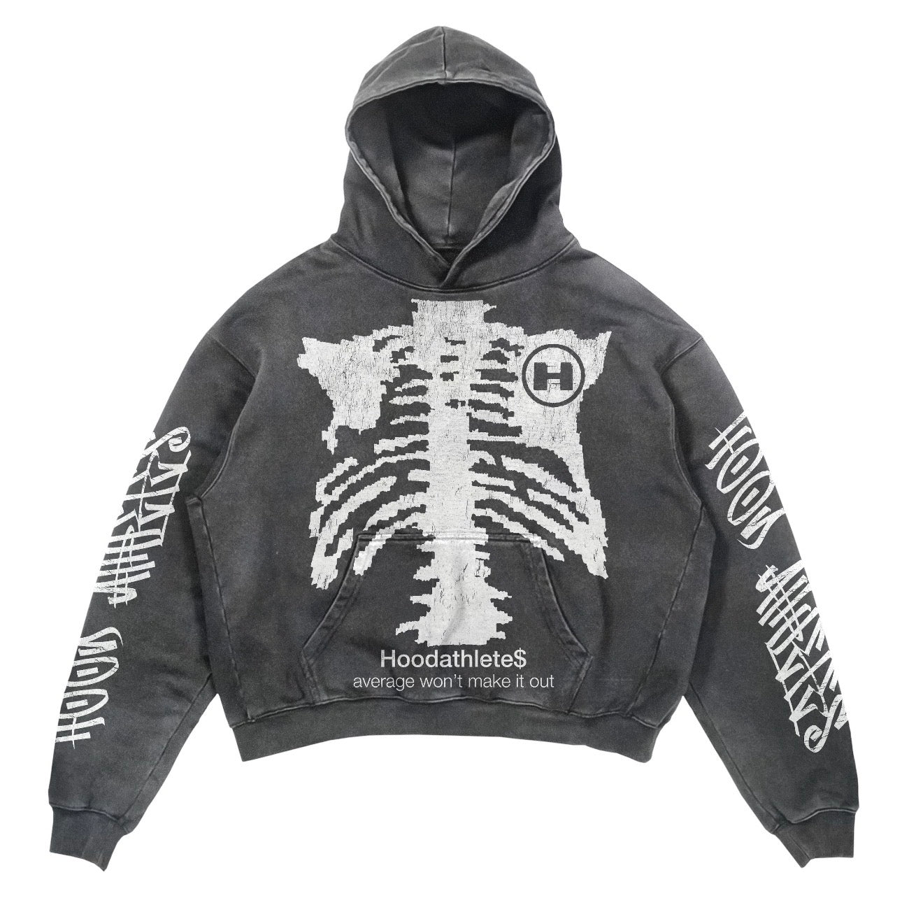 Hood Athletes Spine Hoodie